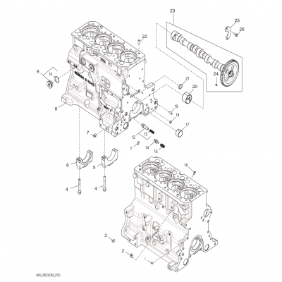 Group 46: Cylinder Block, continued  第46組：氣缸體，&ldquo;GM93289,&rdquo;&ldquo;GM93285,&rdquo;&ldquo;GM91650,&rdquo;&ldquo;GM85414,&rdquo;&ldquo;GM85412,&rdquo;&