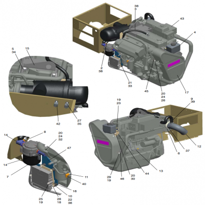 Engine, continued  發(fā)動機，“GM91650,”“40MDDCA,”“55MDDCB ,”“65MDDCC,”“80MDDCD,”“99MDDCE,”“GM93289,”“GM88610,”