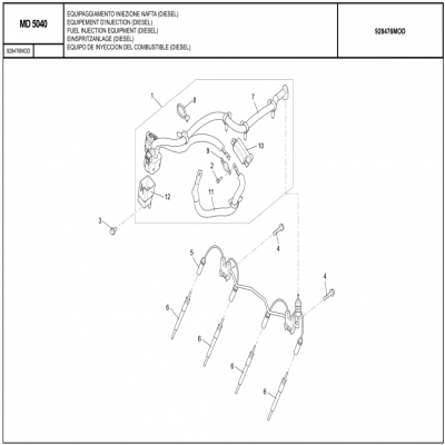 MANITOU MHT-X 790曼尼通礦用叉車 約翰迪爾4045HMC85發(fā)動機- 燃油噴射設備（柴油）